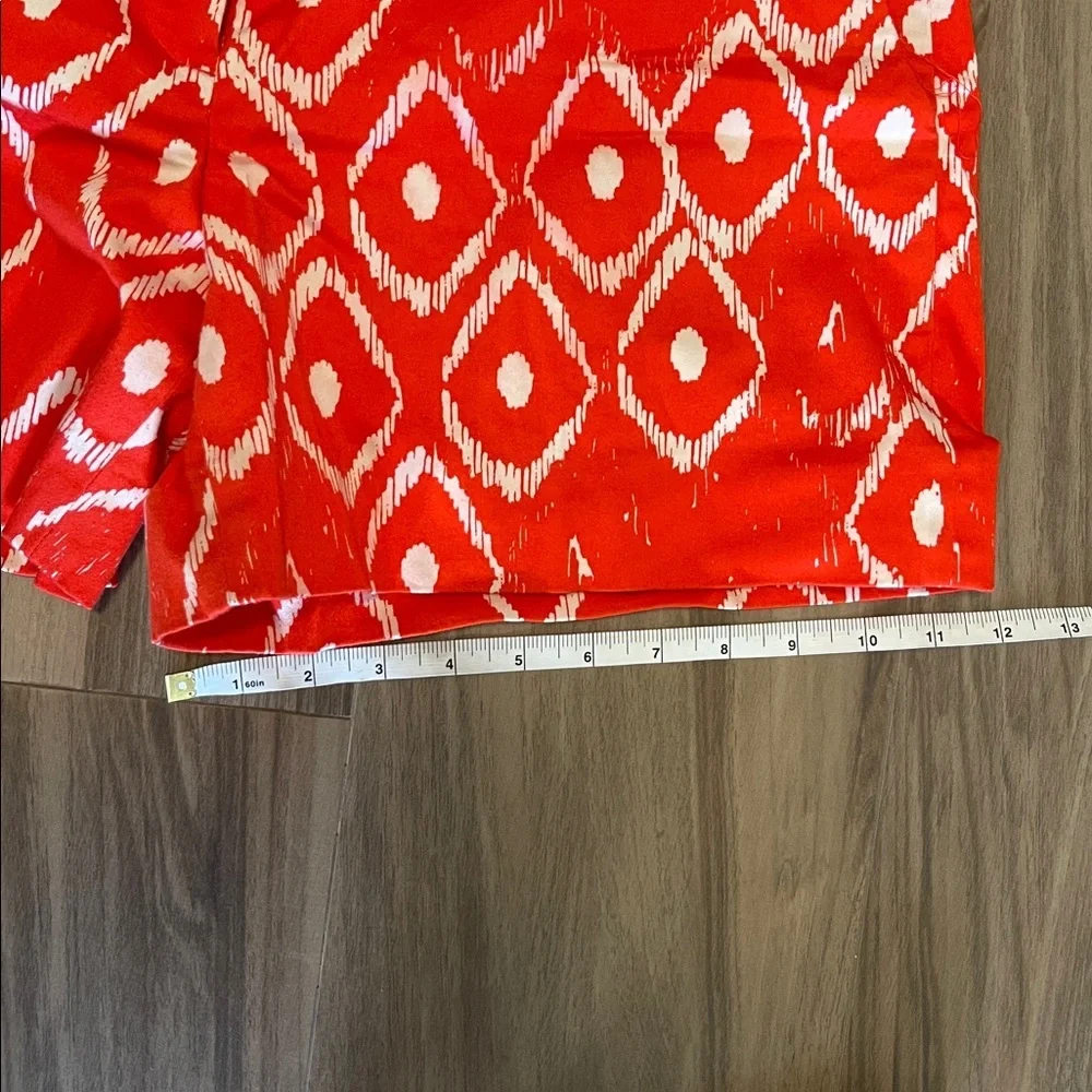 The Limited Orange and White Drew Fit  Women's Shorts - Picture 6 of 11